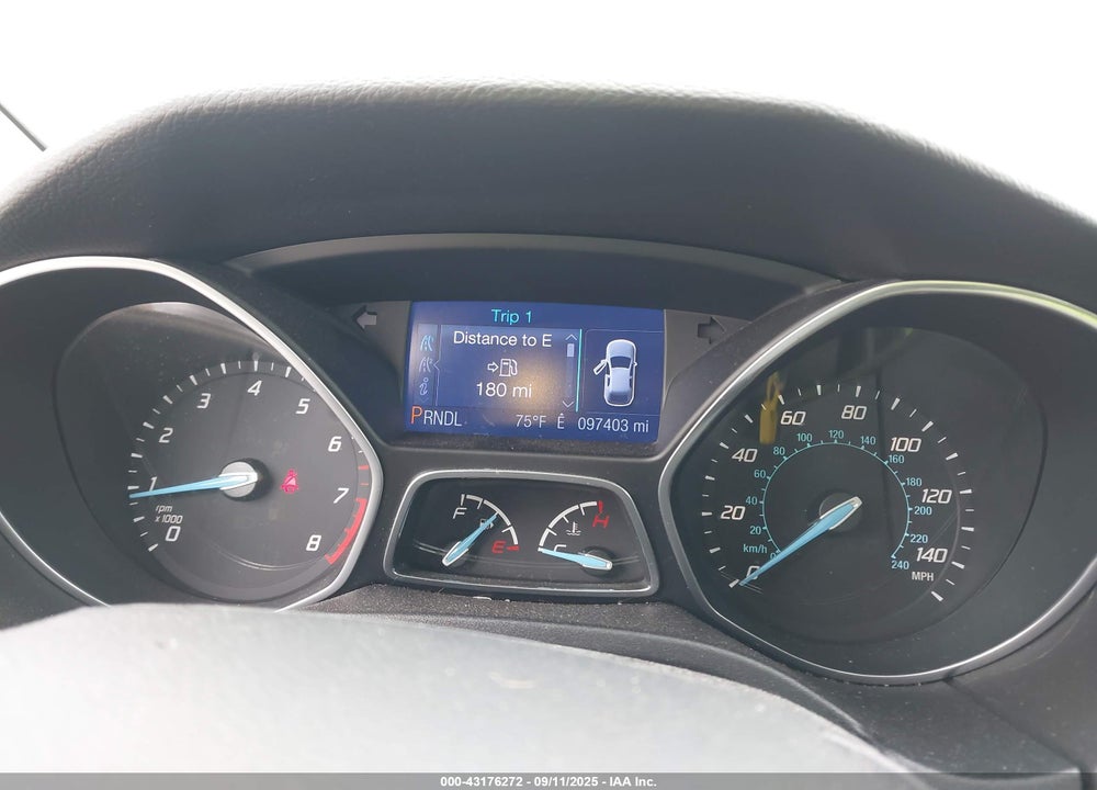 2013 FORD FOCUS VIN: 1FADP3K27DL199460