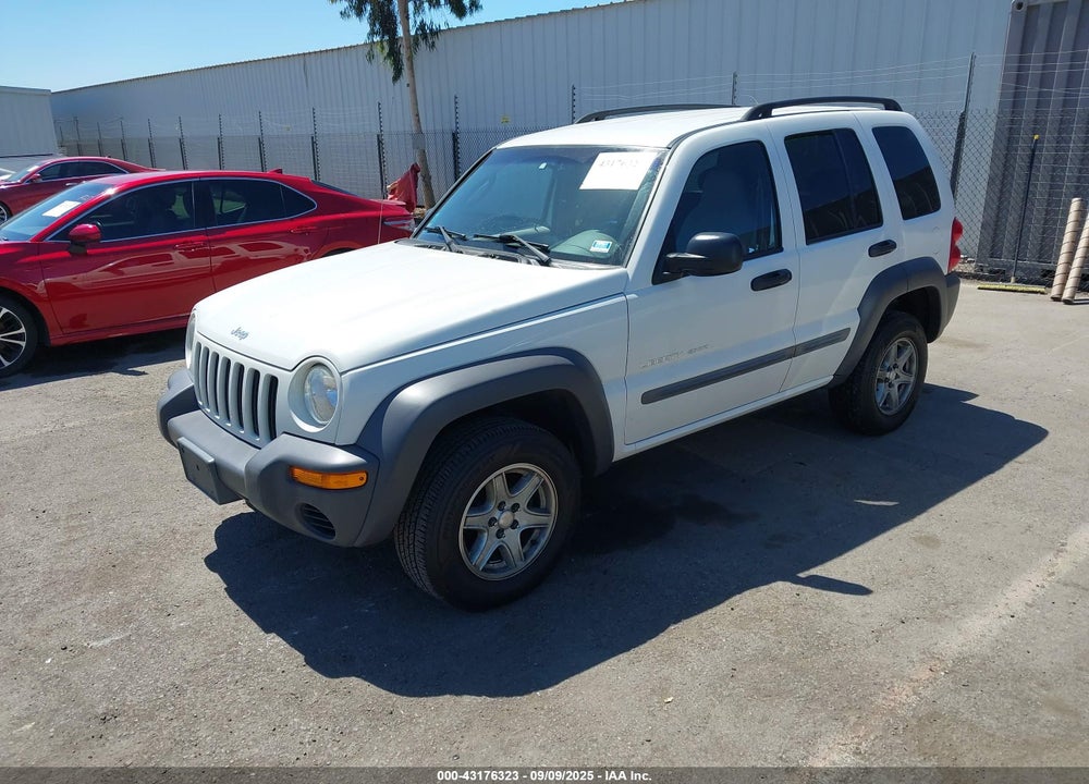 2002 JEEP LIBERTY SPORT VIN: 1J4GK48K22W317455