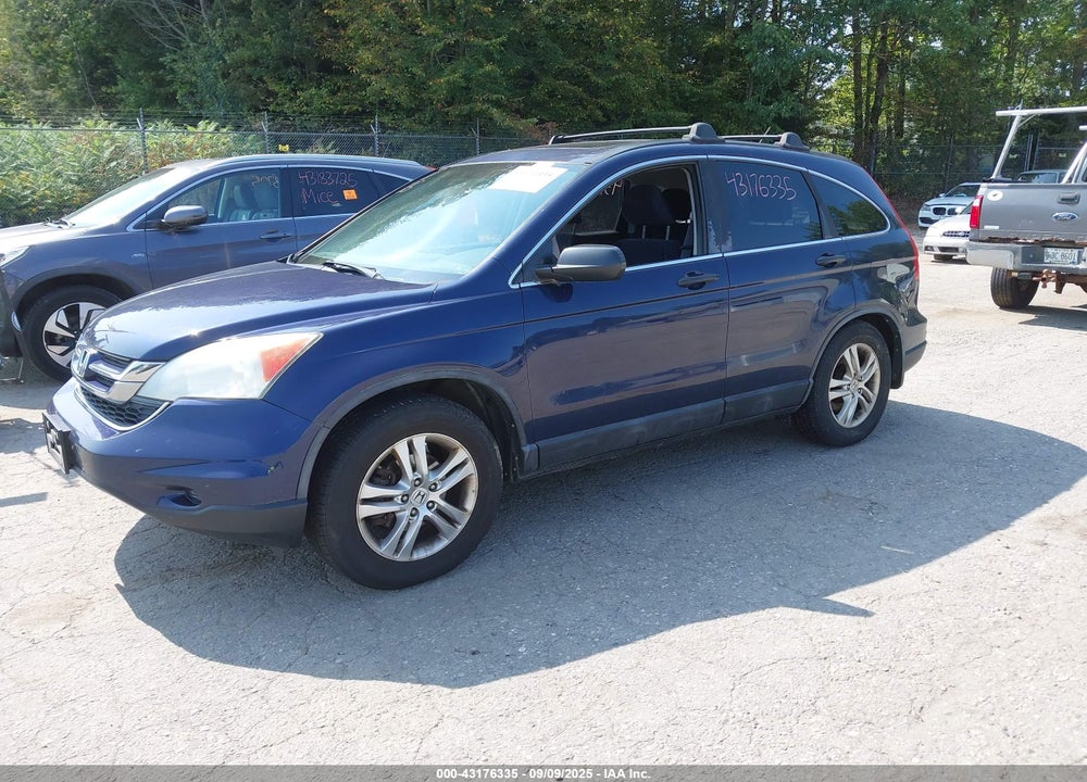 2010 HONDA CR-V EX VIN: 5J6RE4H51AL078734