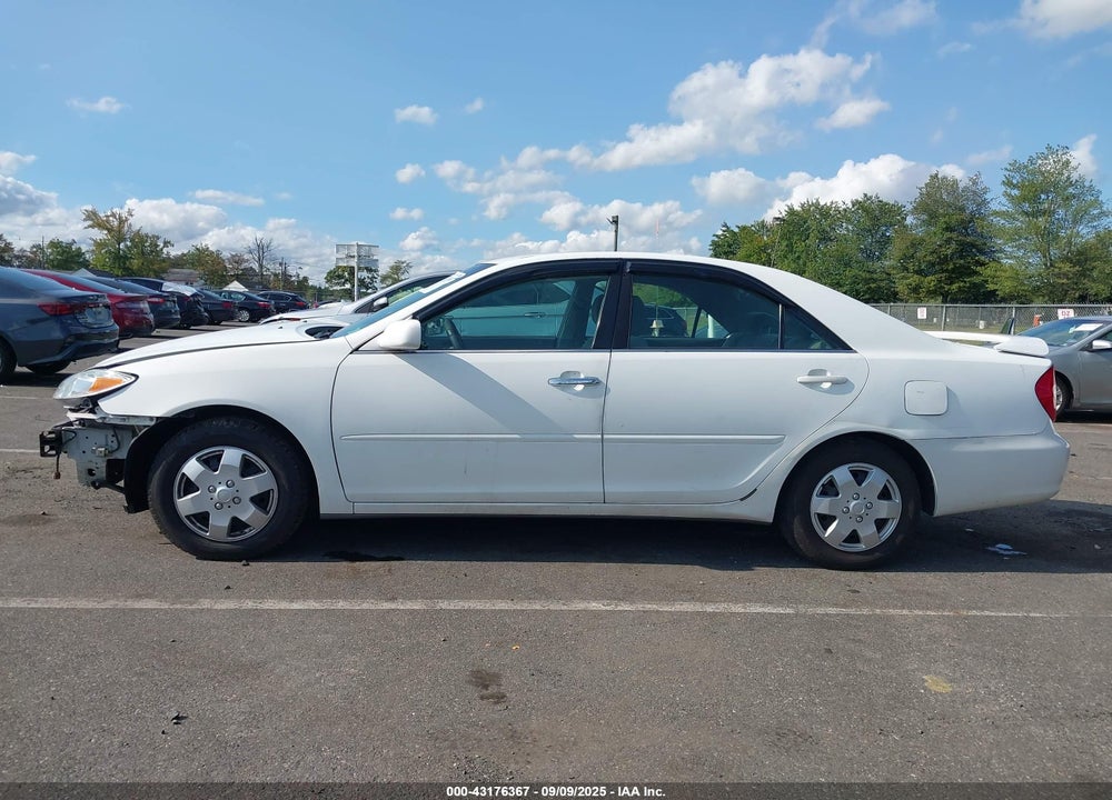 2002 TOYOTA CAMRY LE VIN: 4T1BE32K62U063797