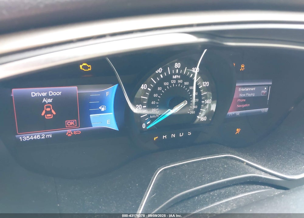 2013 FORD FUSION VIN: 3FA6P0HR8DR272851