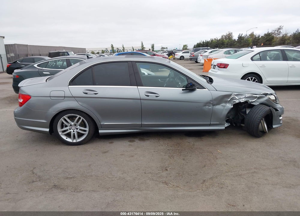 2014 MERCEDES-BENZ C 250 SPORT VIN: WDDGF4HB0EG241233