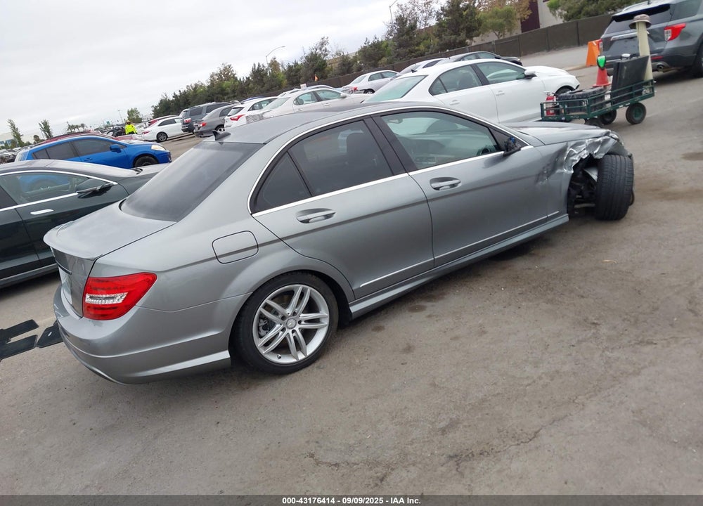 2014 MERCEDES-BENZ C 250 SPORT VIN: WDDGF4HB0EG241233