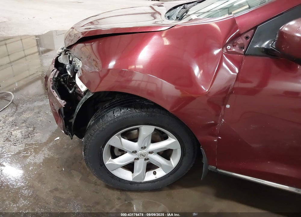 2009 NISSAN MURANO SL VIN: JN8AZ18U79W016945