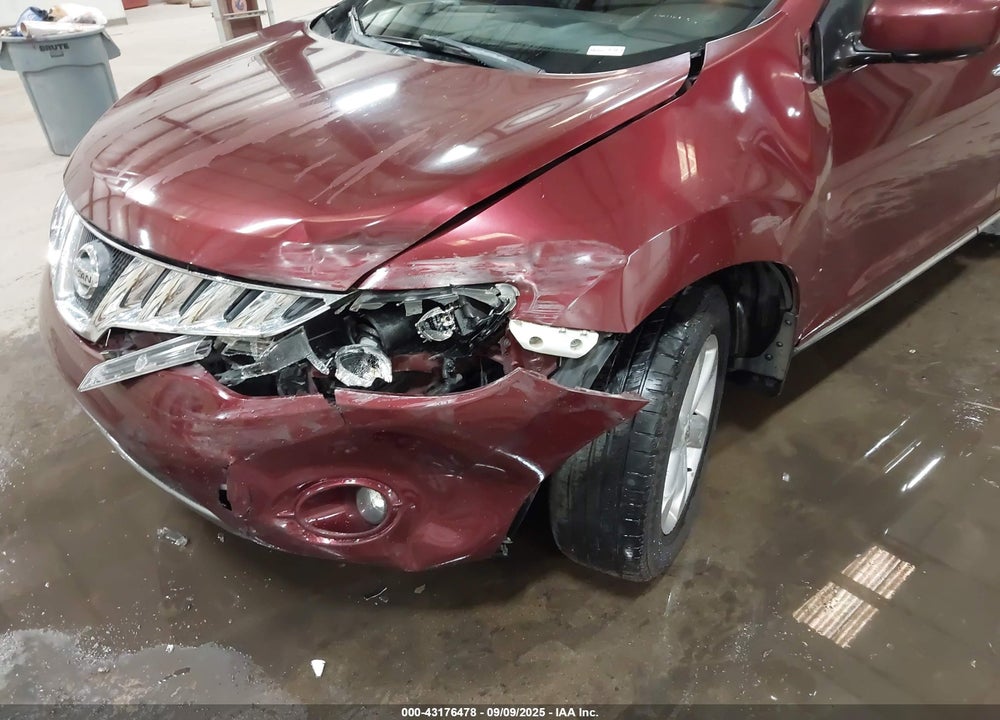 2009 NISSAN MURANO SL VIN: JN8AZ18U79W016945