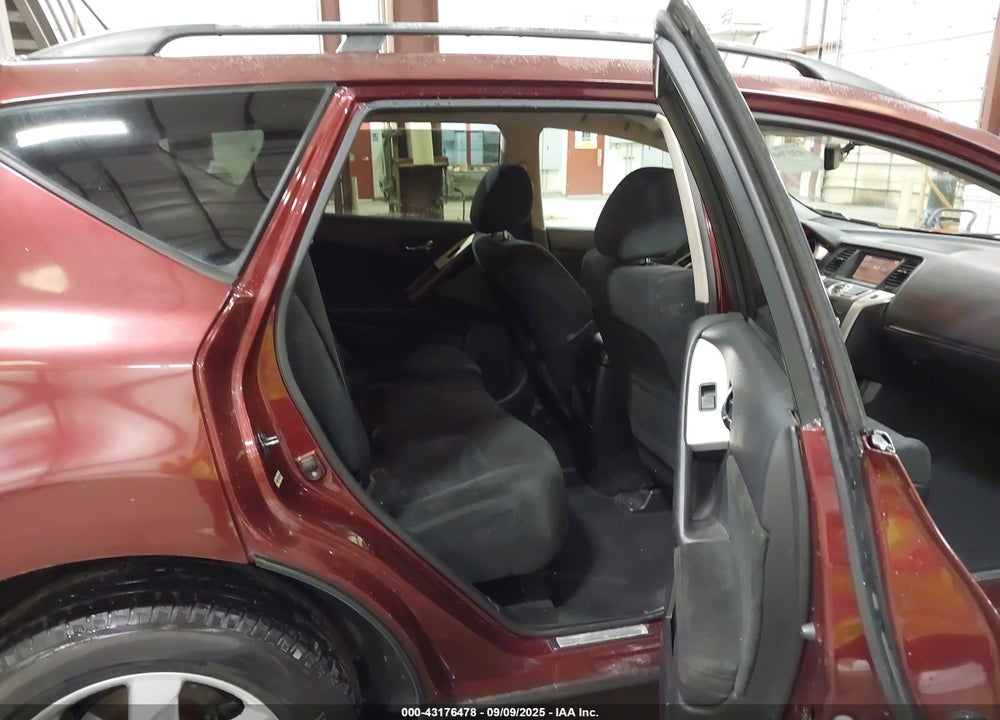 2009 NISSAN MURANO SL VIN: JN8AZ18U79W016945