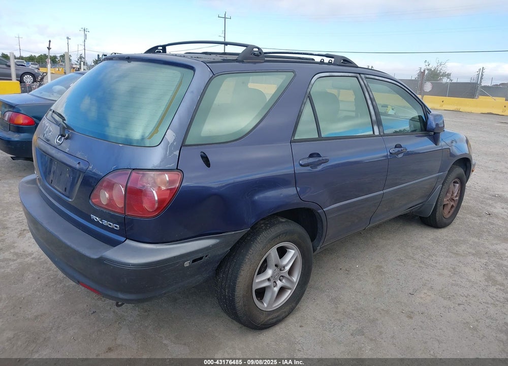 1999 LEXUS RX 300 VIN: JT6HF10U5X0034348
