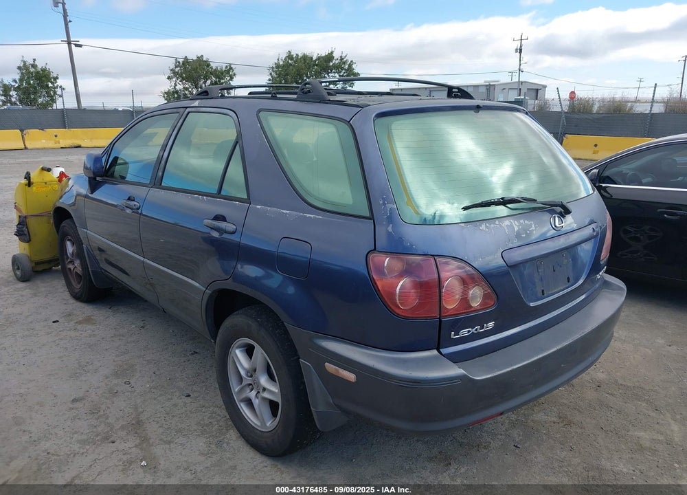 1999 LEXUS RX 300 VIN: JT6HF10U5X0034348