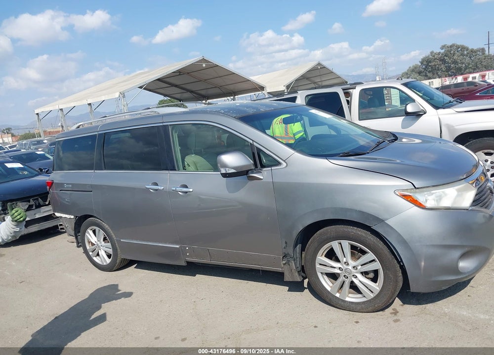 2011 NISSAN QUEST SL VIN: JN8AE2KP9B9012078