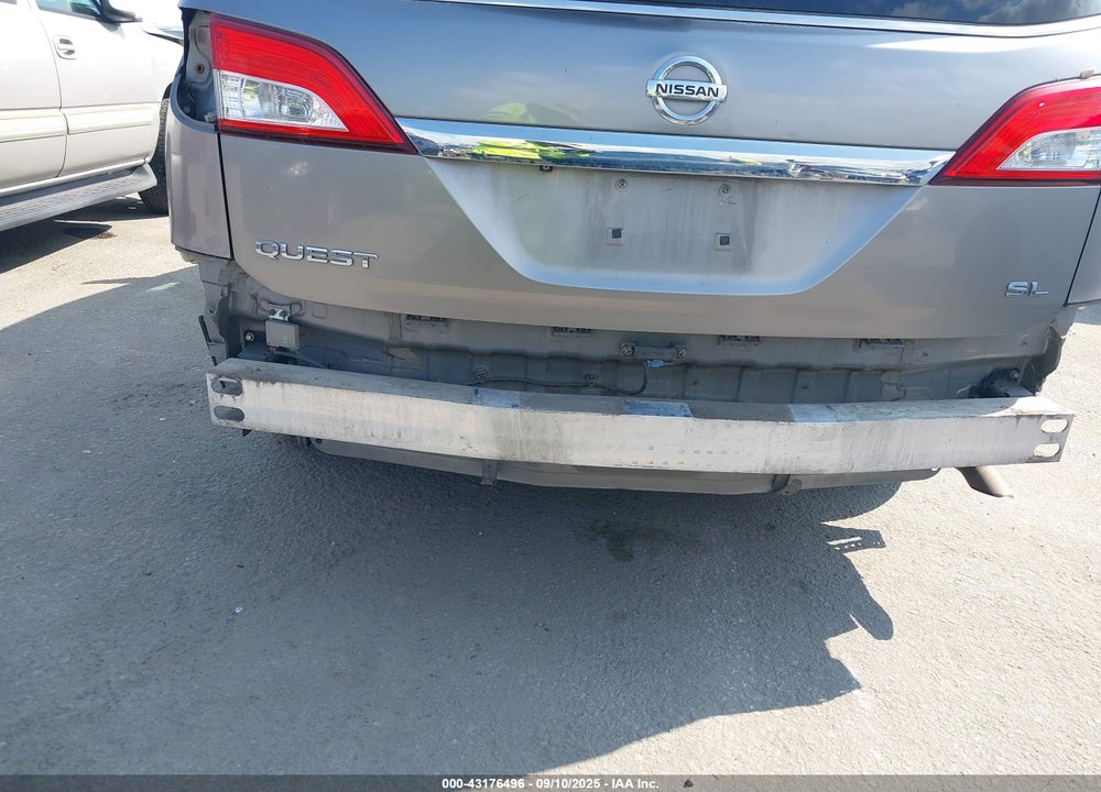 2011 NISSAN QUEST SL VIN: JN8AE2KP9B9012078