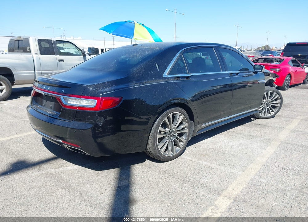 2017 LINCOLN CONTINENTAL RESERVE VIN: 1LN6L9NP6H5614721