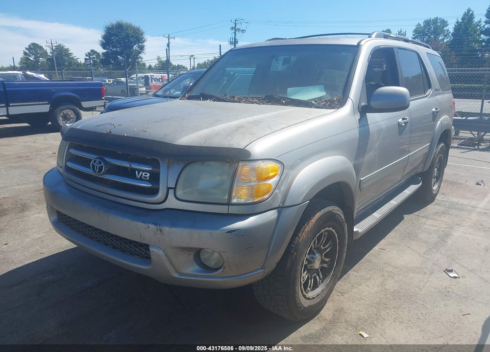 2002 TOYOTA SEQUOIA LIMITED V8 VIN: 5TDBT48A32S058348