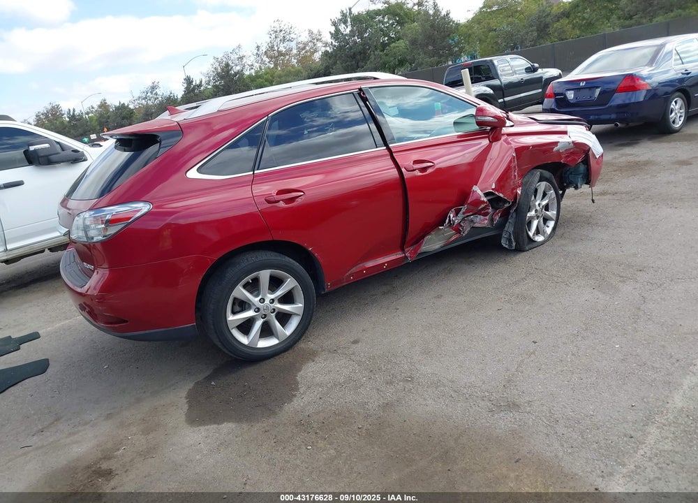 2010 LEXUS RX 350 VIN: JTJBK1BA6A2413512