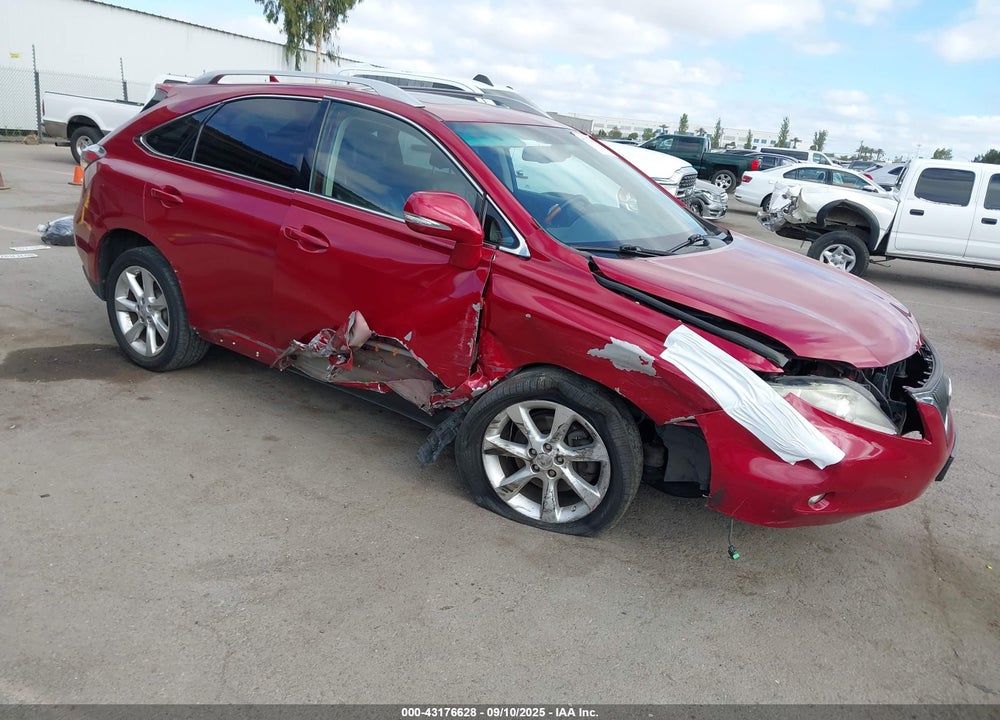 2010 LEXUS RX 350 VIN: JTJBK1BA6A2413512
