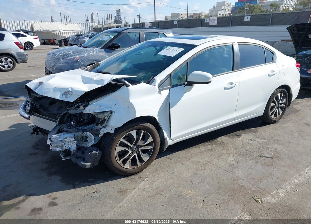 2014 HONDA CIVIC VIN: 19XFB2F83EE217568