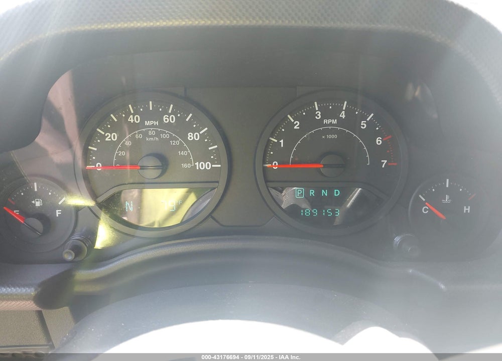 2008 JEEP WRANGLER / VIN: 1J8GA39108L509145
