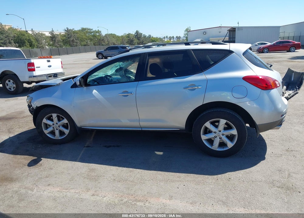 2009 NISSAN MURANO VIN: JN8AZ18U09W023526