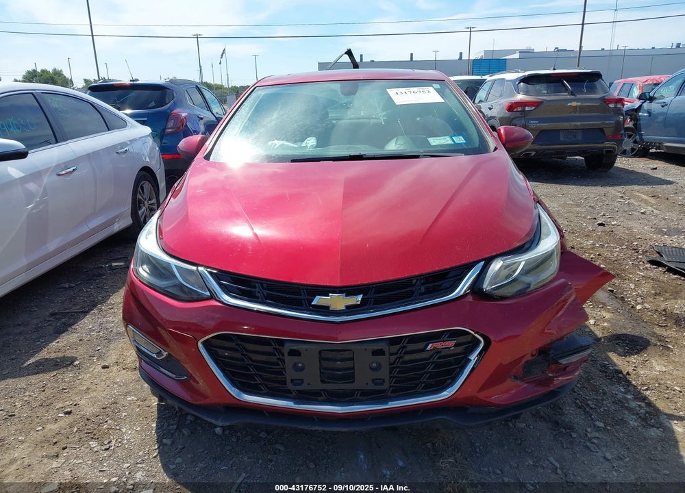 2017 CHEVROLET CRUZE LT AUTO VIN: 1G1BE5SM2H7194355