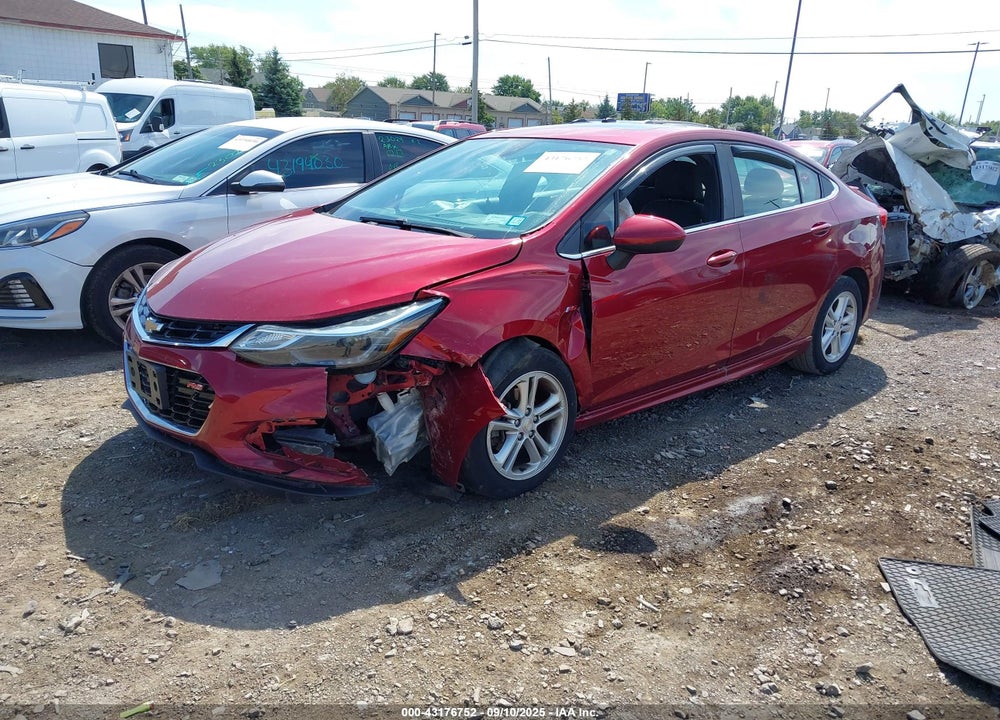 2017 CHEVROLET CRUZE LT AUTO VIN: 1G1BE5SM2H7194355