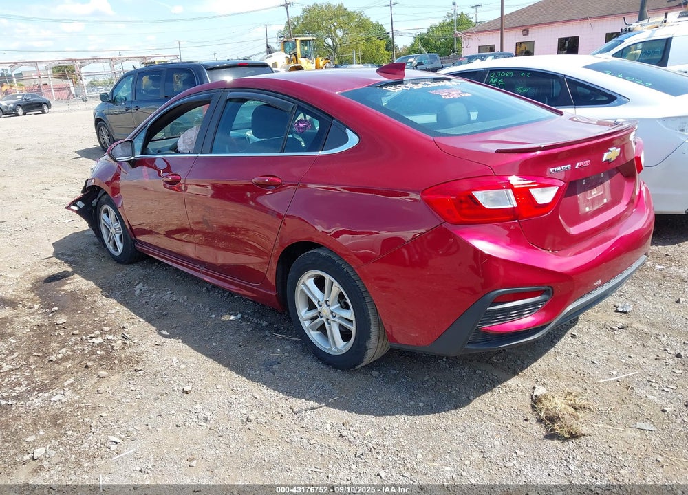 2017 CHEVROLET CRUZE LT AUTO VIN: 1G1BE5SM2H7194355