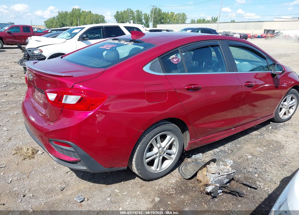 2017 CHEVROLET CRUZE LT AUTO VIN: 1G1BE5SM2H7194355