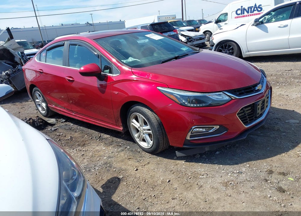 2017 CHEVROLET CRUZE LT AUTO VIN: 1G1BE5SM2H7194355