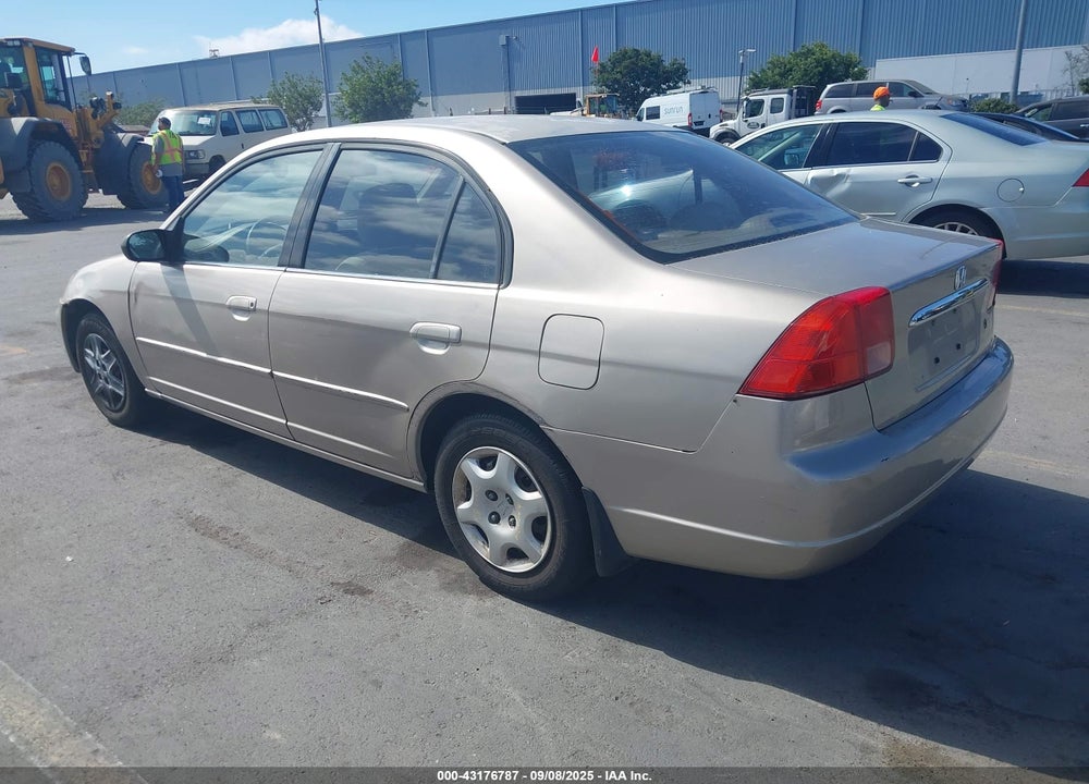 2002 HONDA CIVIC LX VIN: JHMES16572S004125