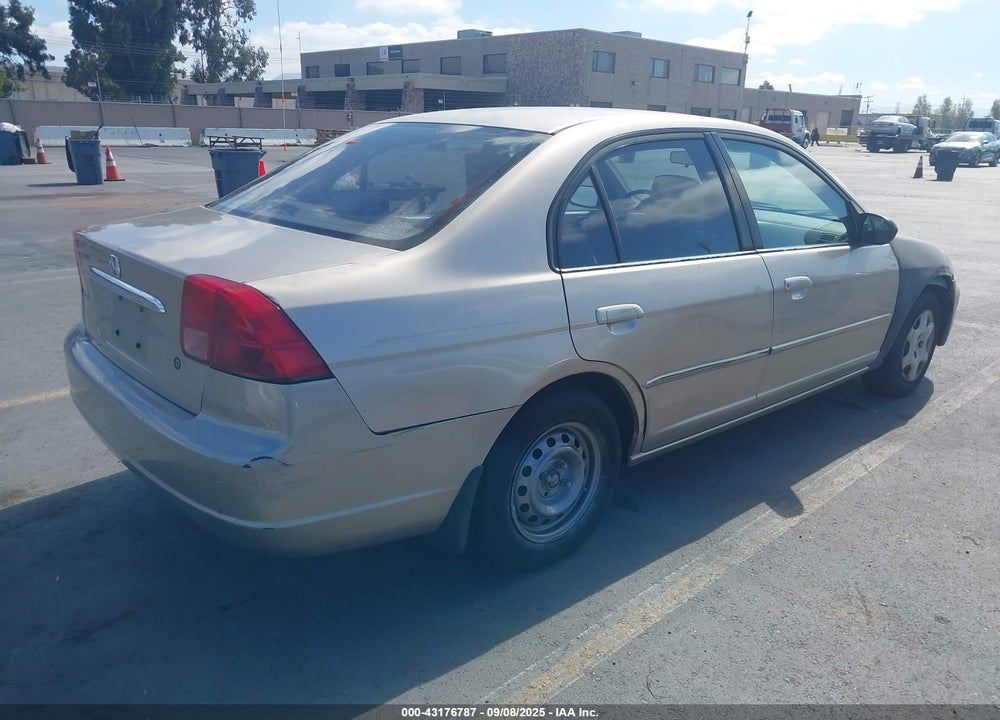 2002 HONDA CIVIC LX VIN: JHMES16572S004125