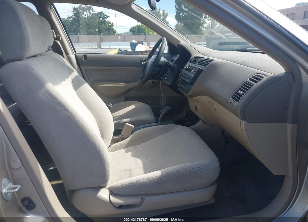 2002 HONDA CIVIC LX VIN: JHMES16572S004125