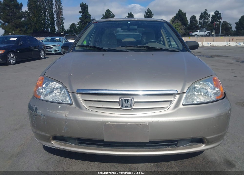2002 HONDA CIVIC LX VIN: JHMES16572S004125