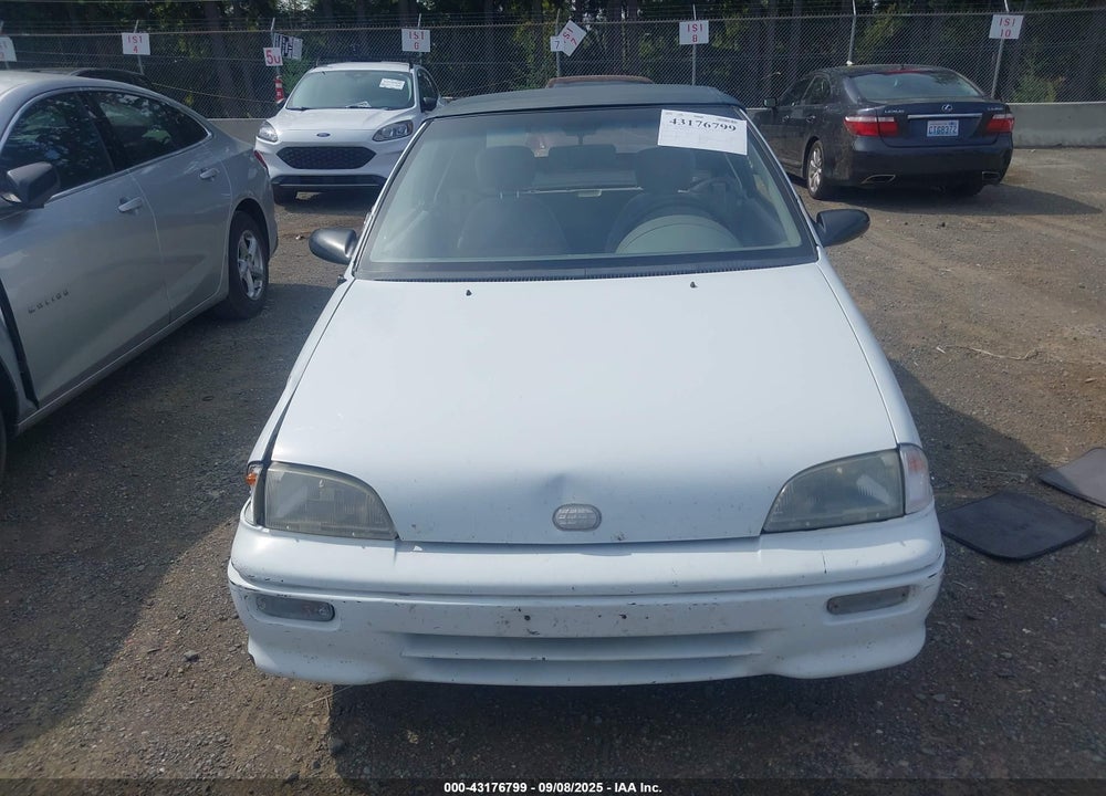 1992 GEO METRO LSI SPRINT CL VIN: JG1MR3367NK214464
