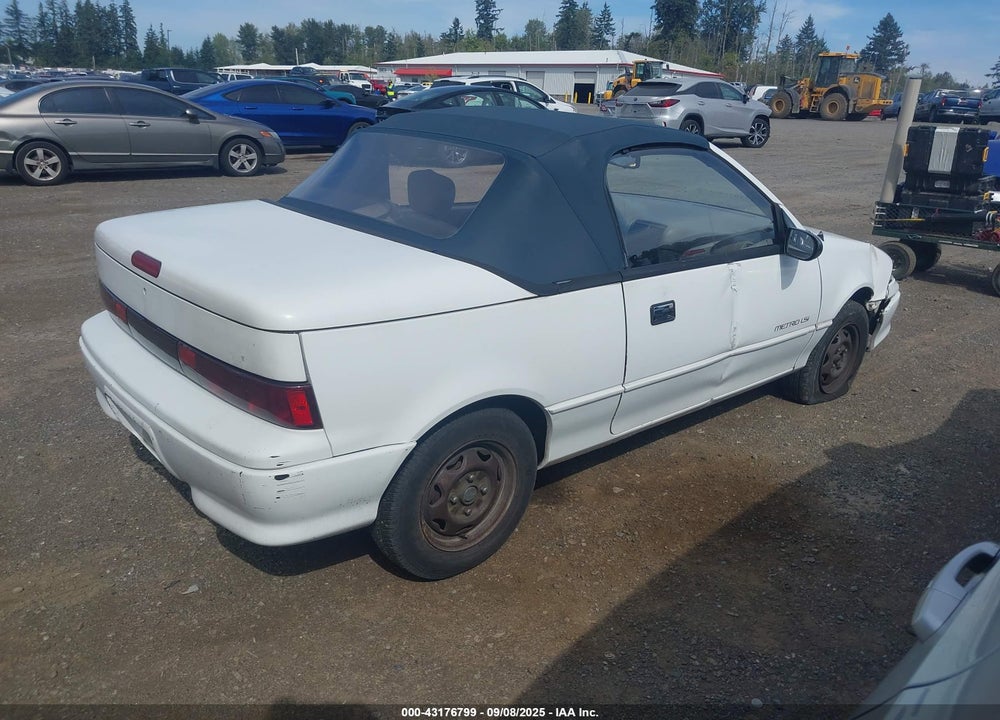 1992 GEO METRO LSI SPRINT CL VIN: JG1MR3367NK214464