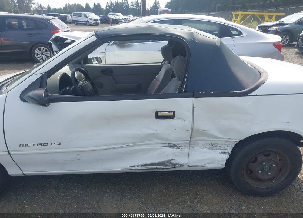 1992 GEO METRO LSI SPRINT CL VIN: JG1MR3367NK214464