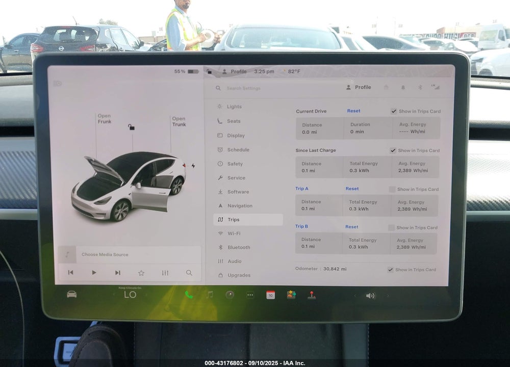 2021 TESLA MODEL Y VIN: 5YJYGDEE1MF299130