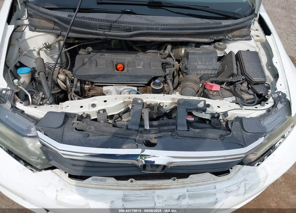 2012 HONDA CIVIC VIN: 2HGFB2F54CH323570