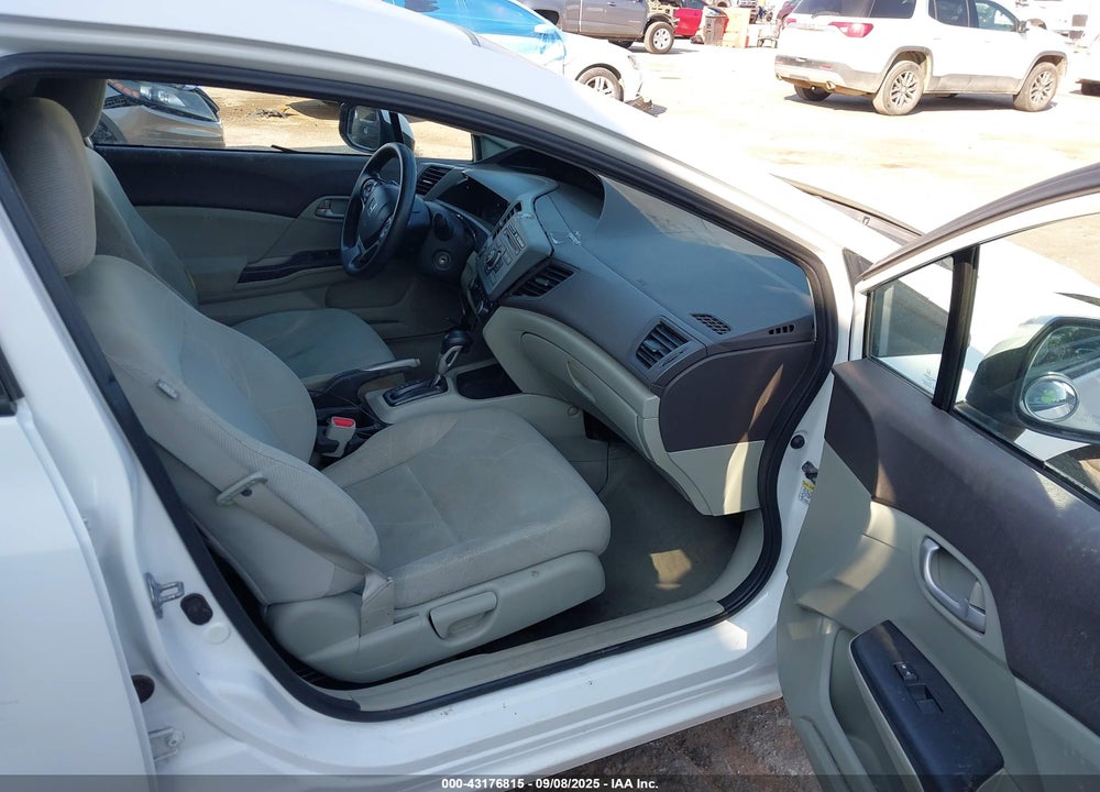 2012 HONDA CIVIC VIN: 2HGFB2F54CH323570
