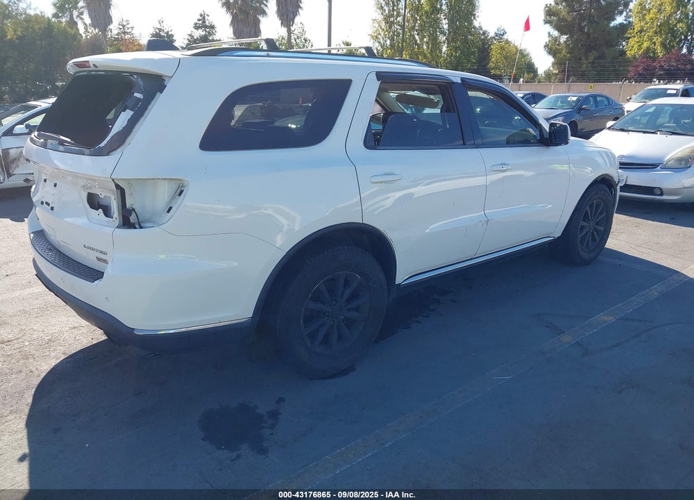 2014 DODGE DURANGO LIMITED VIN: 1C4RDJDG2EC976571