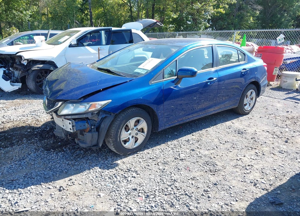 2014 HONDA CIVIC VIN: 19XFB2F5XEE222594