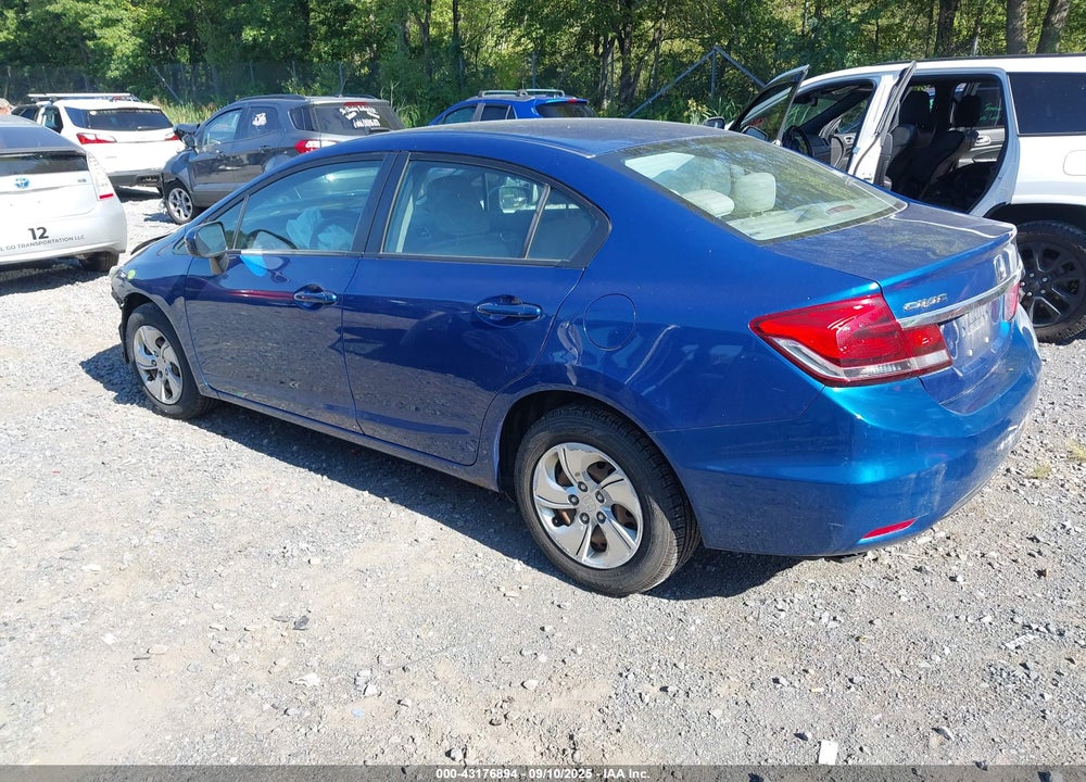 2014 HONDA CIVIC VIN: 19XFB2F5XEE222594