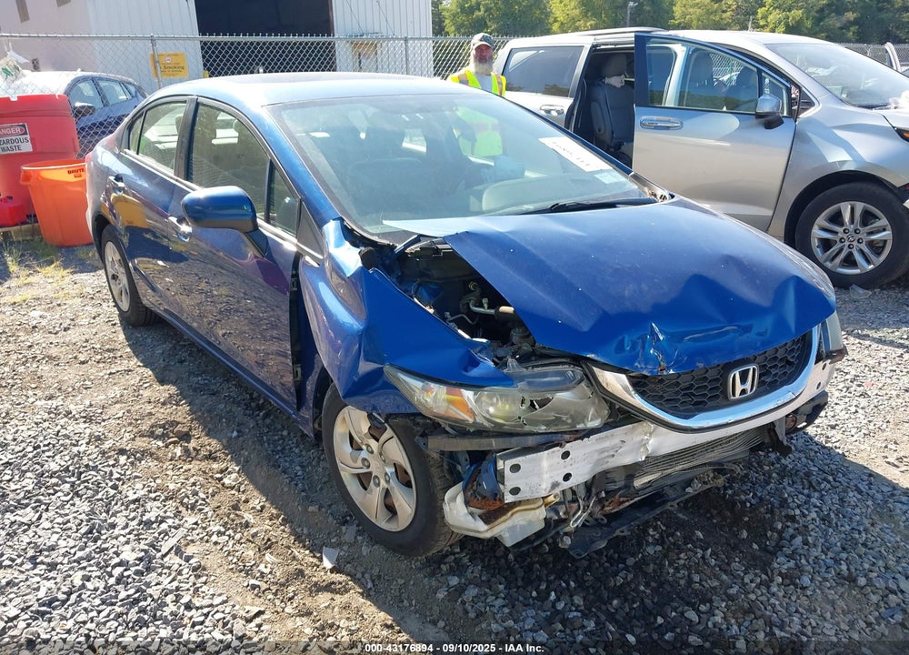 2014 HONDA CIVIC VIN: 19XFB2F5XEE222594