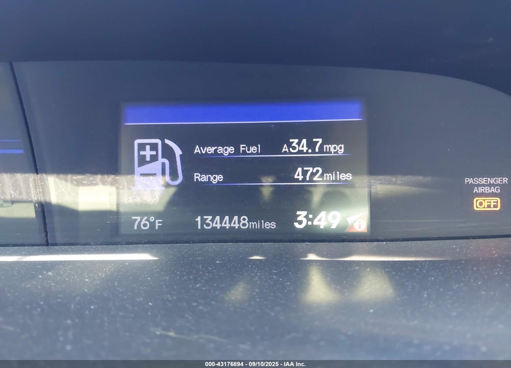 2014 HONDA CIVIC VIN: 19XFB2F5XEE222594