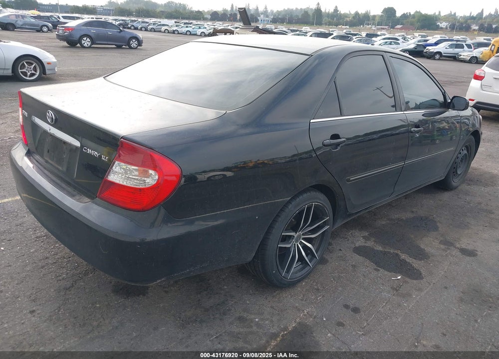 2003 TOYOTA CAMRY XLE VIN: 4T1BE32K03U185217