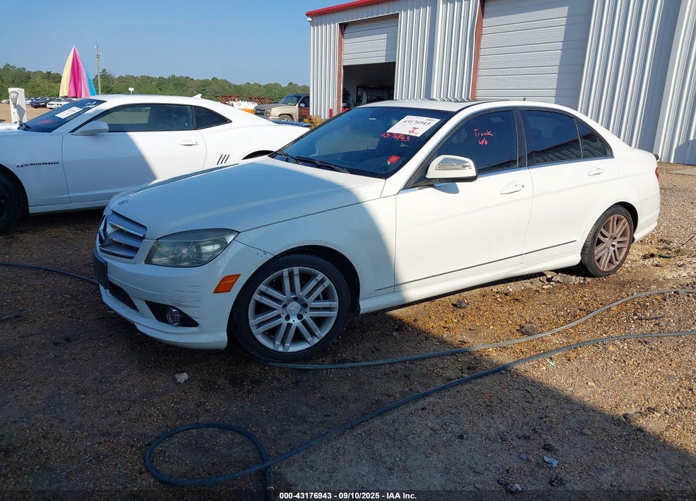 2009 MERCEDES-BENZ C 300 SPORT VIN: WDDGF54X49R071556