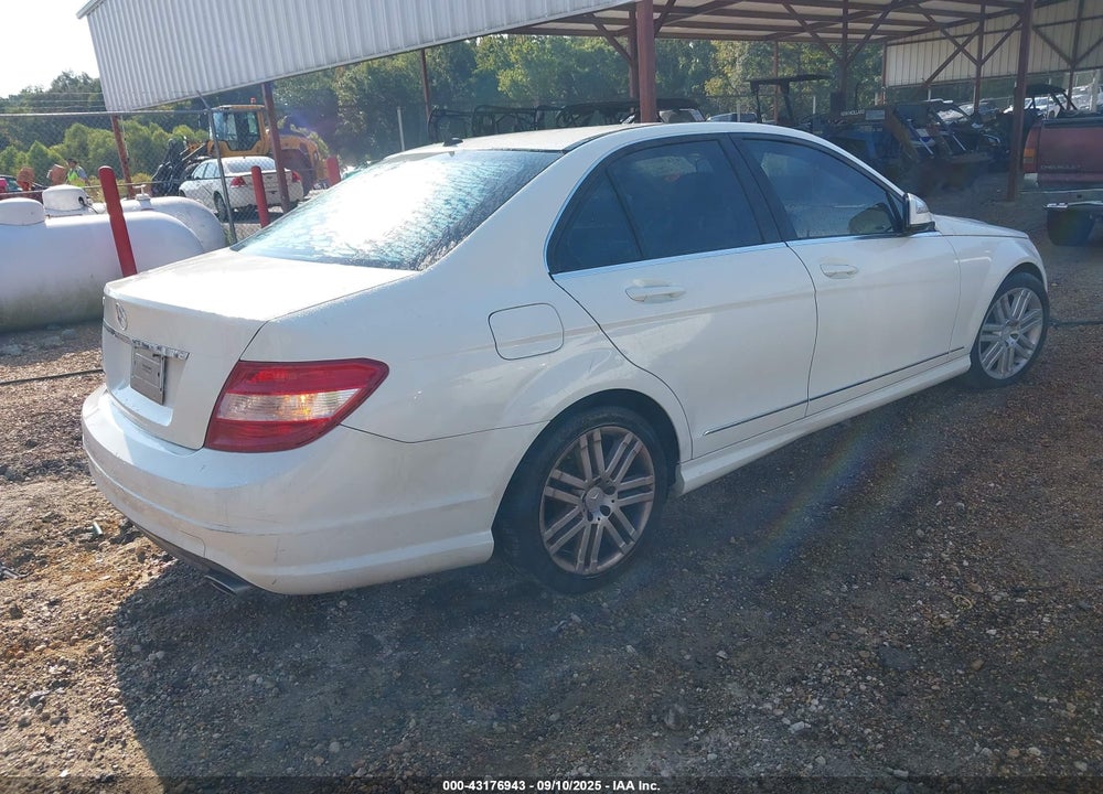 2009 MERCEDES-BENZ C 300 SPORT VIN: WDDGF54X49R071556