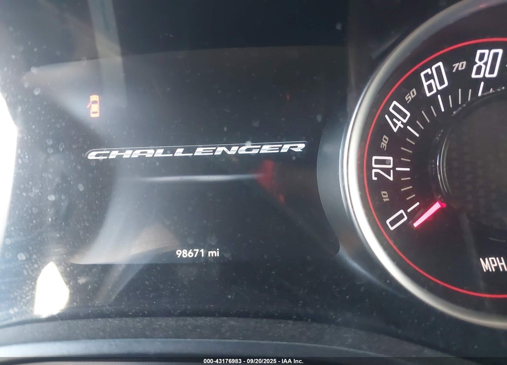 2019 DODGE CHALLENGER VIN: 2C3CDZAG7KH634636