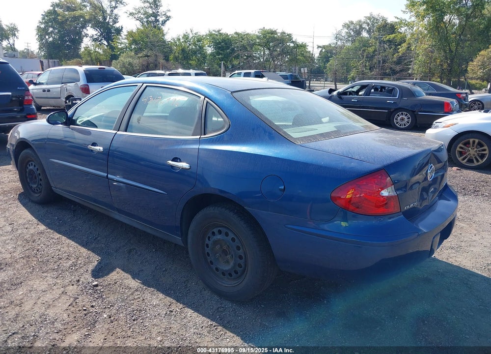 2005 BUICK LACROSSE CX VIN: 2G4WC532951339049
