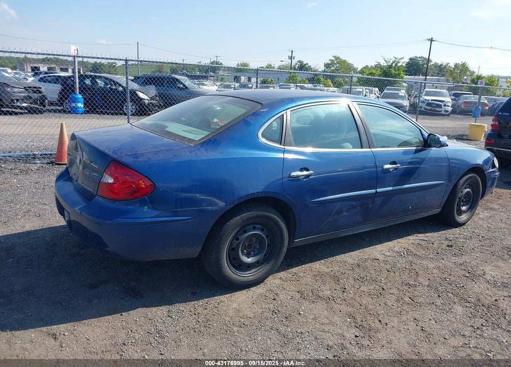2005 BUICK LACROSSE CX VIN: 2G4WC532951339049