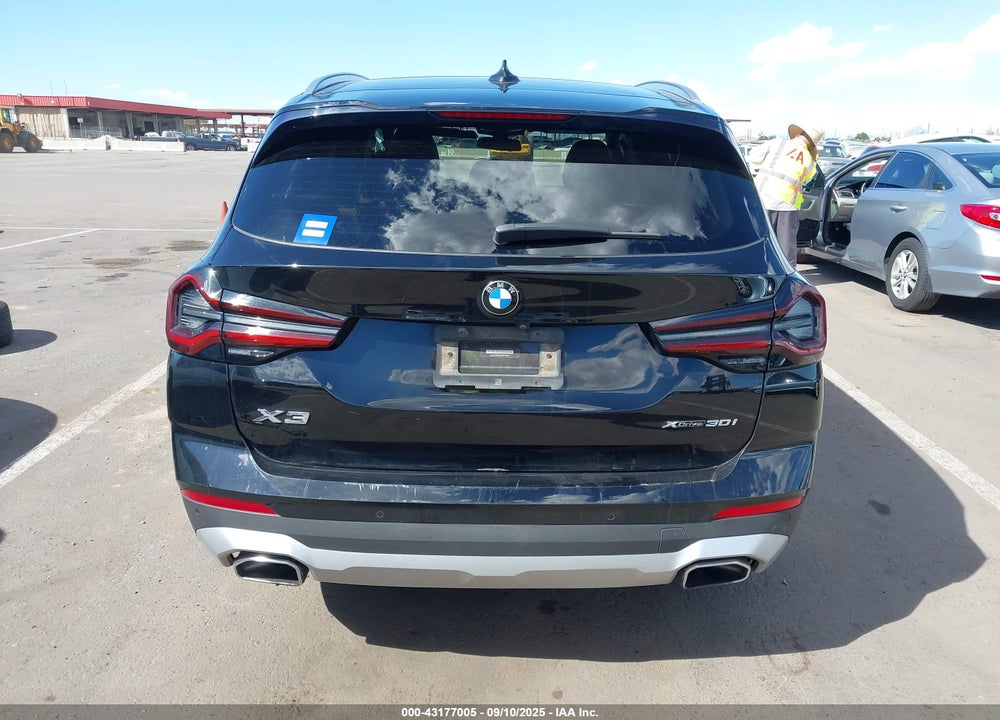2022 BMW X3 VIN: 5UX53DP04N9K79545