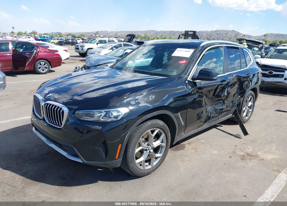 2022 BMW X3 VIN: 5UX53DP04N9K79545