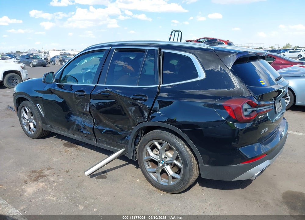 2022 BMW X3 VIN: 5UX53DP04N9K79545